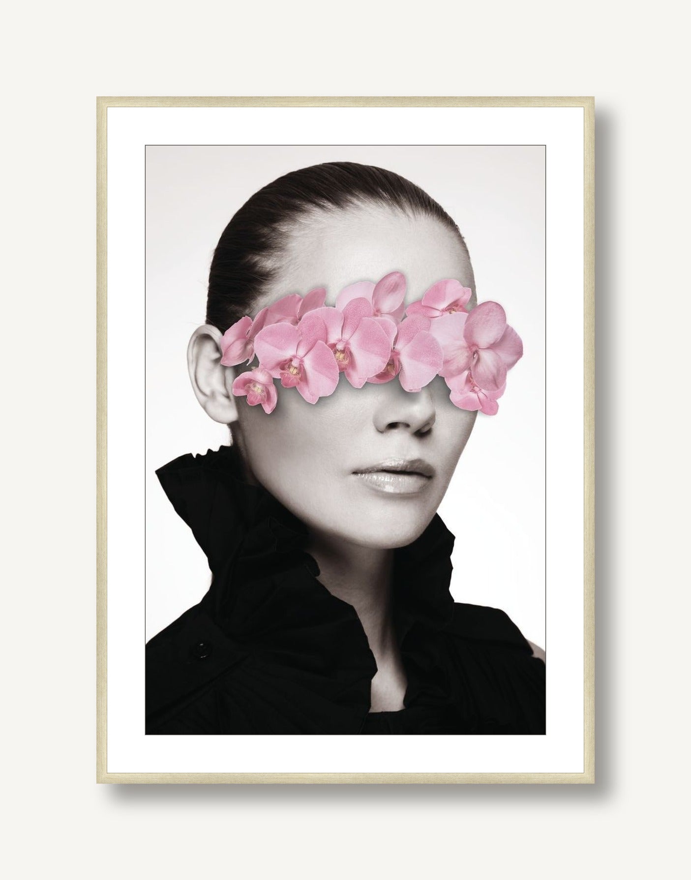 Orchid Haze 1 framed
