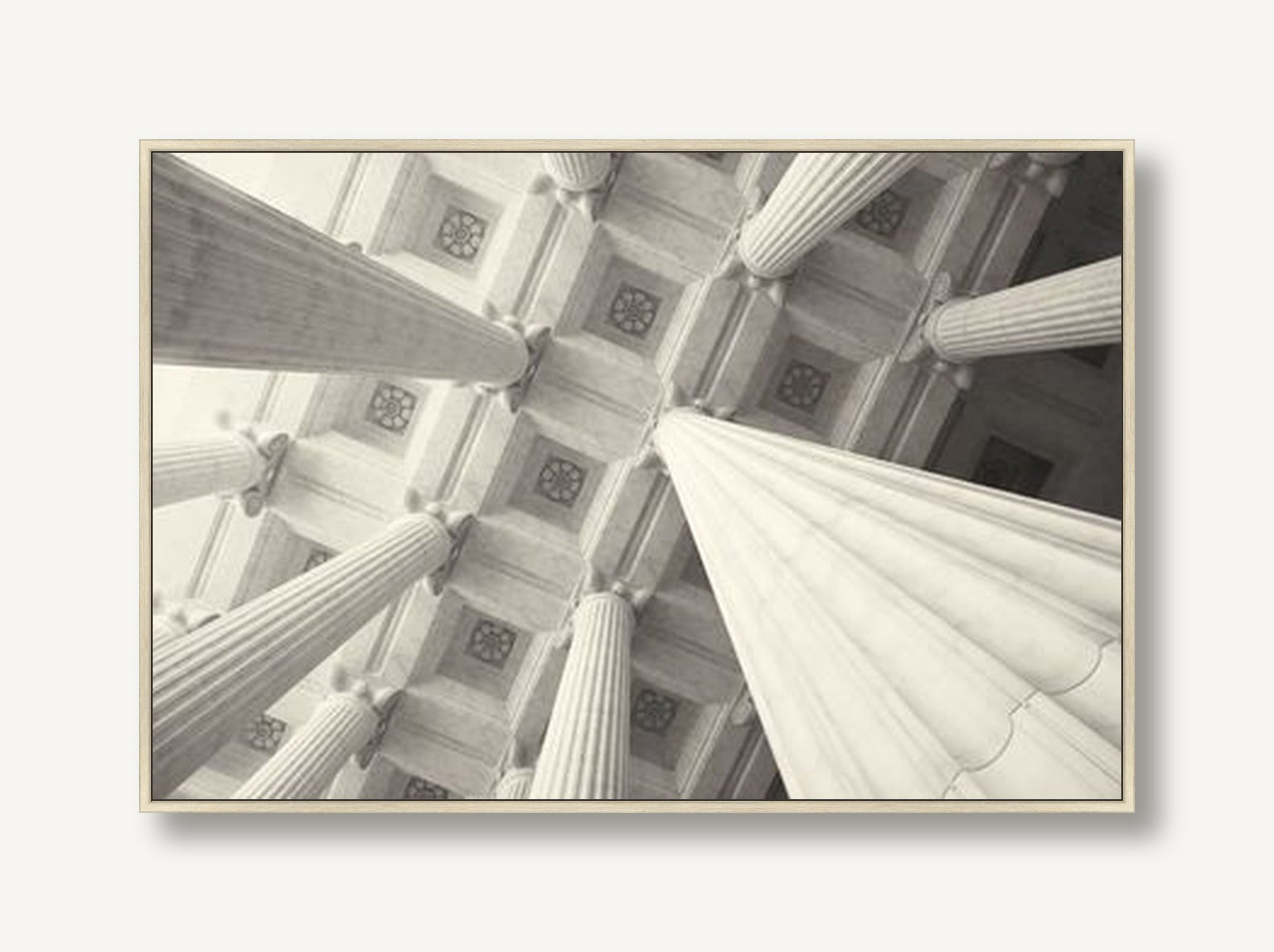 Pillars Of The Mind 1 framed