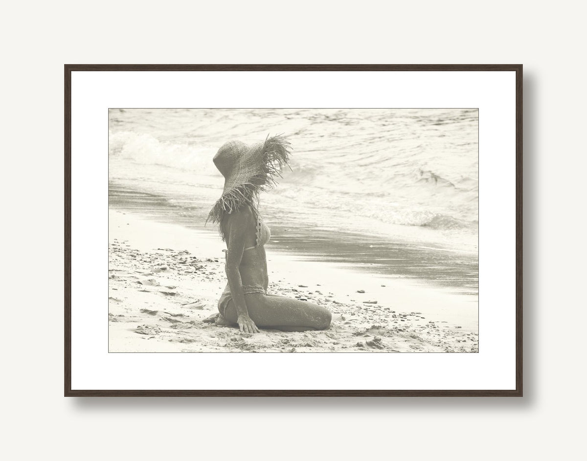Peaceful Shore 1 framed
