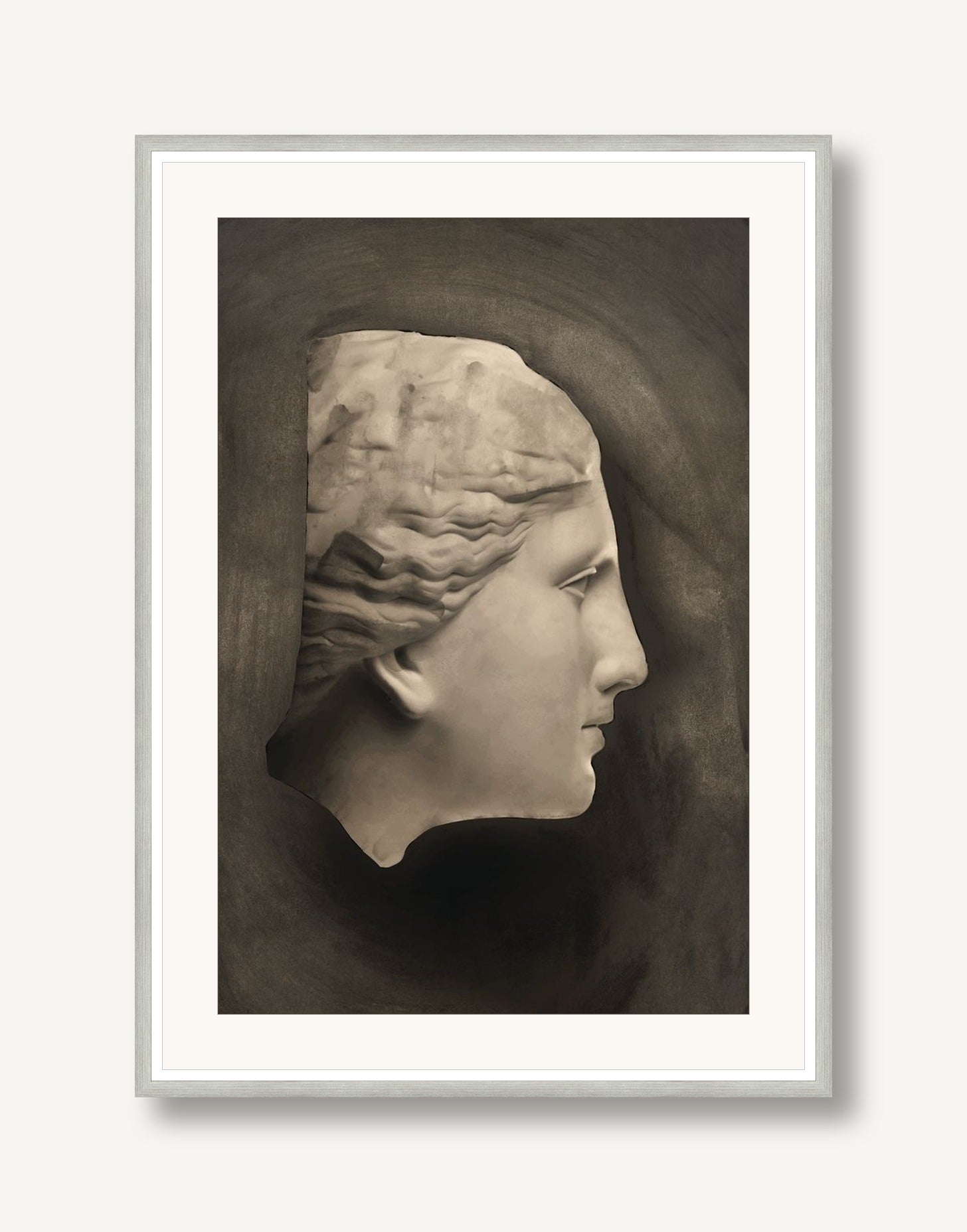 Roman Profile 2 framed