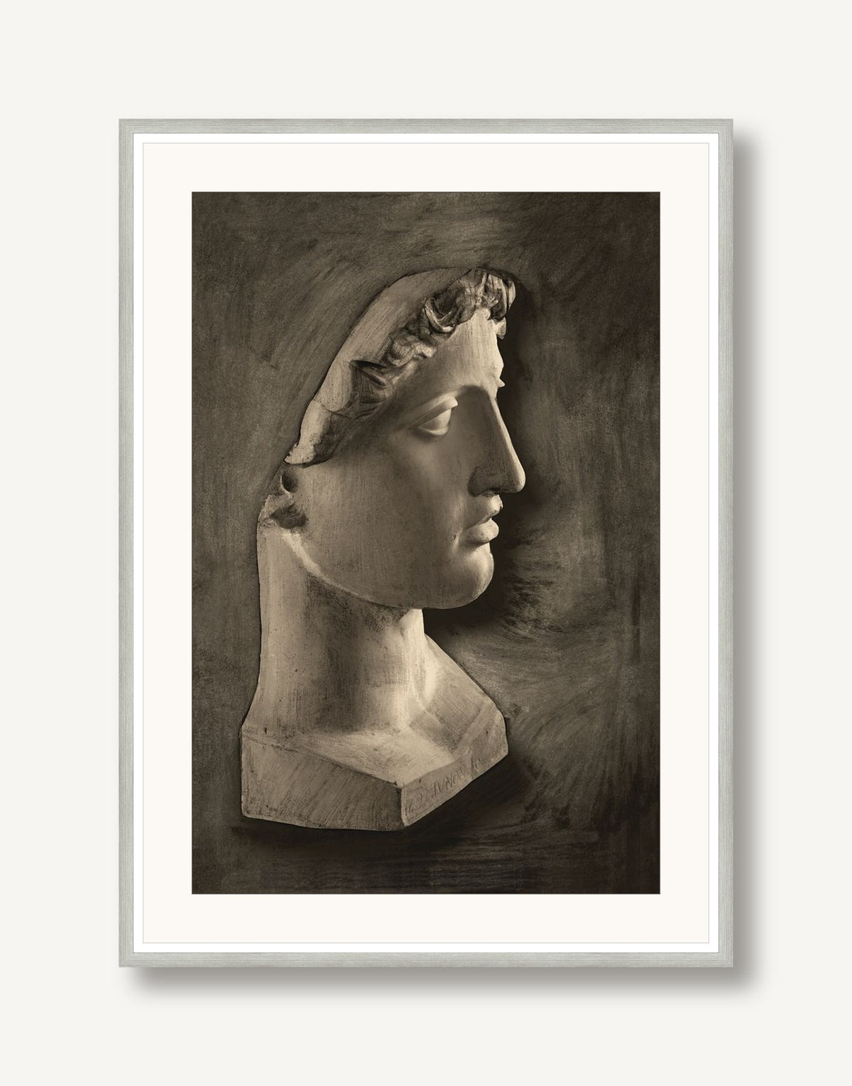 Roman Profile 4 framed