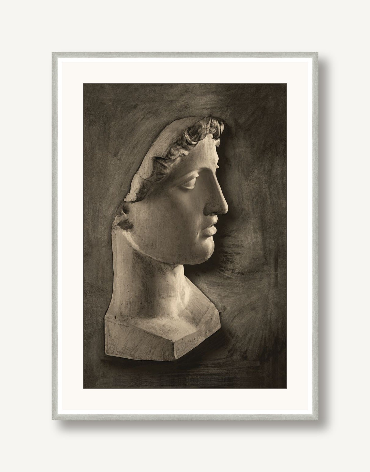 Roman Profile 4 framed