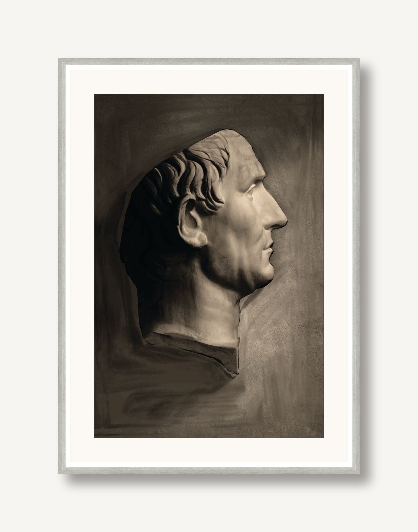 Roman Profile 5 framed