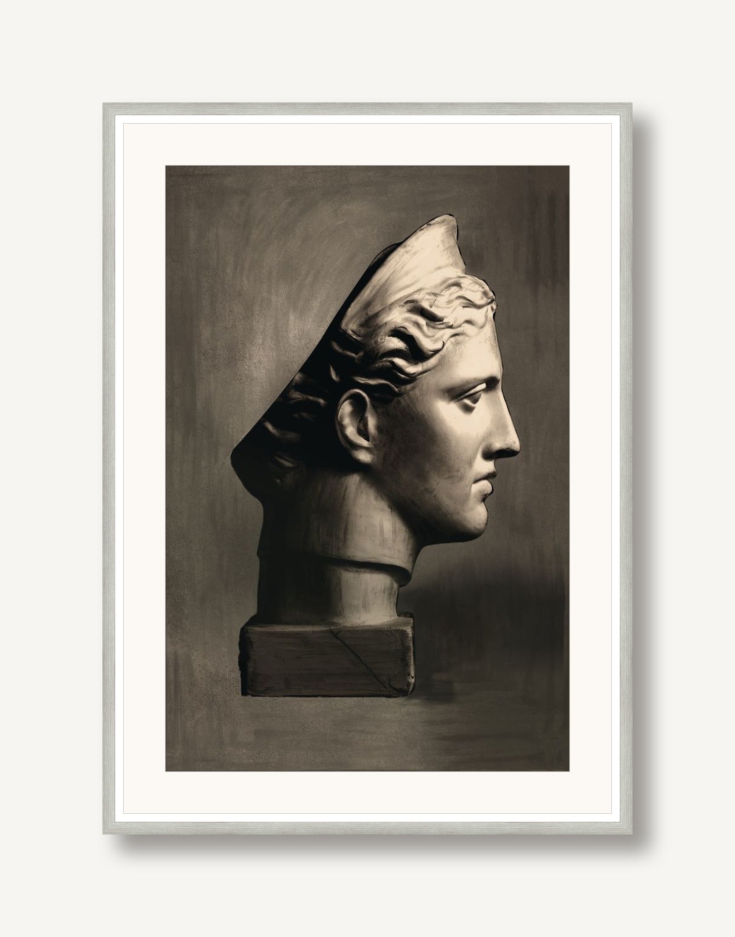 Roman Profile 6 framed