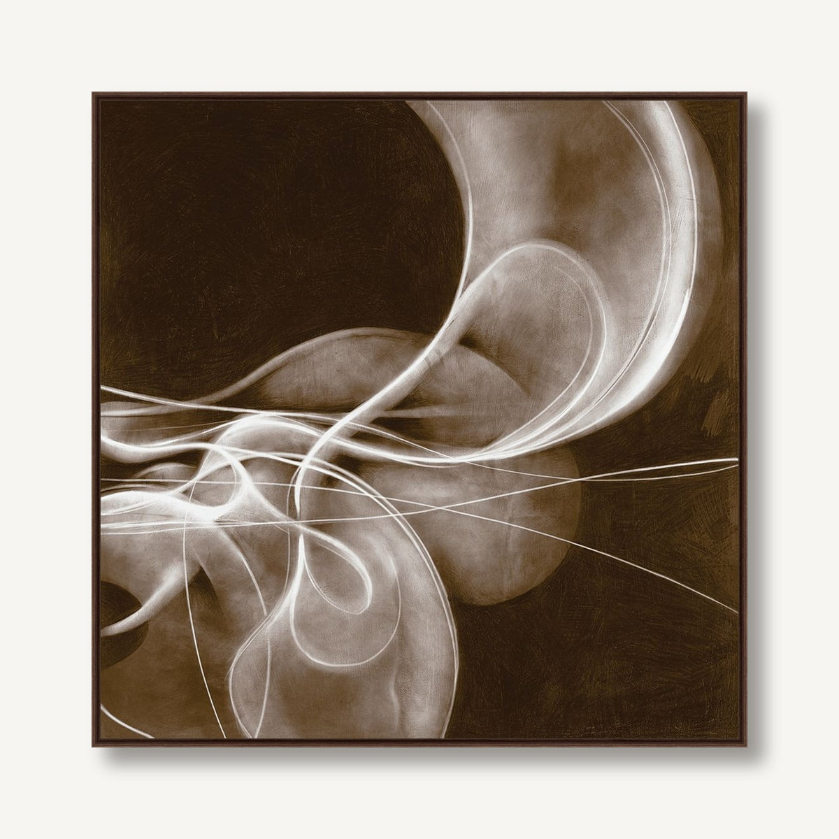 Sepia Poem 6 framed