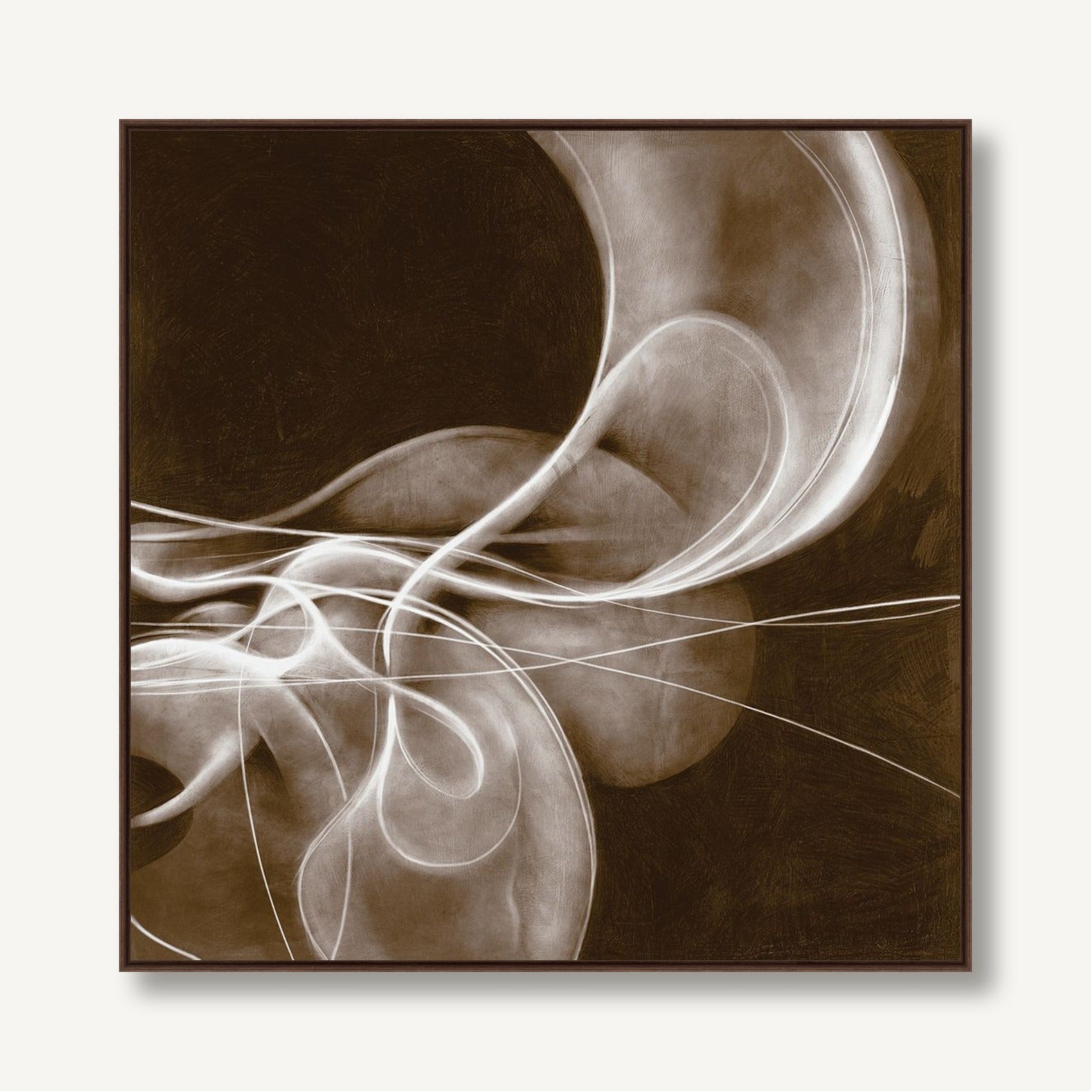 Sepia Poem 6 framed