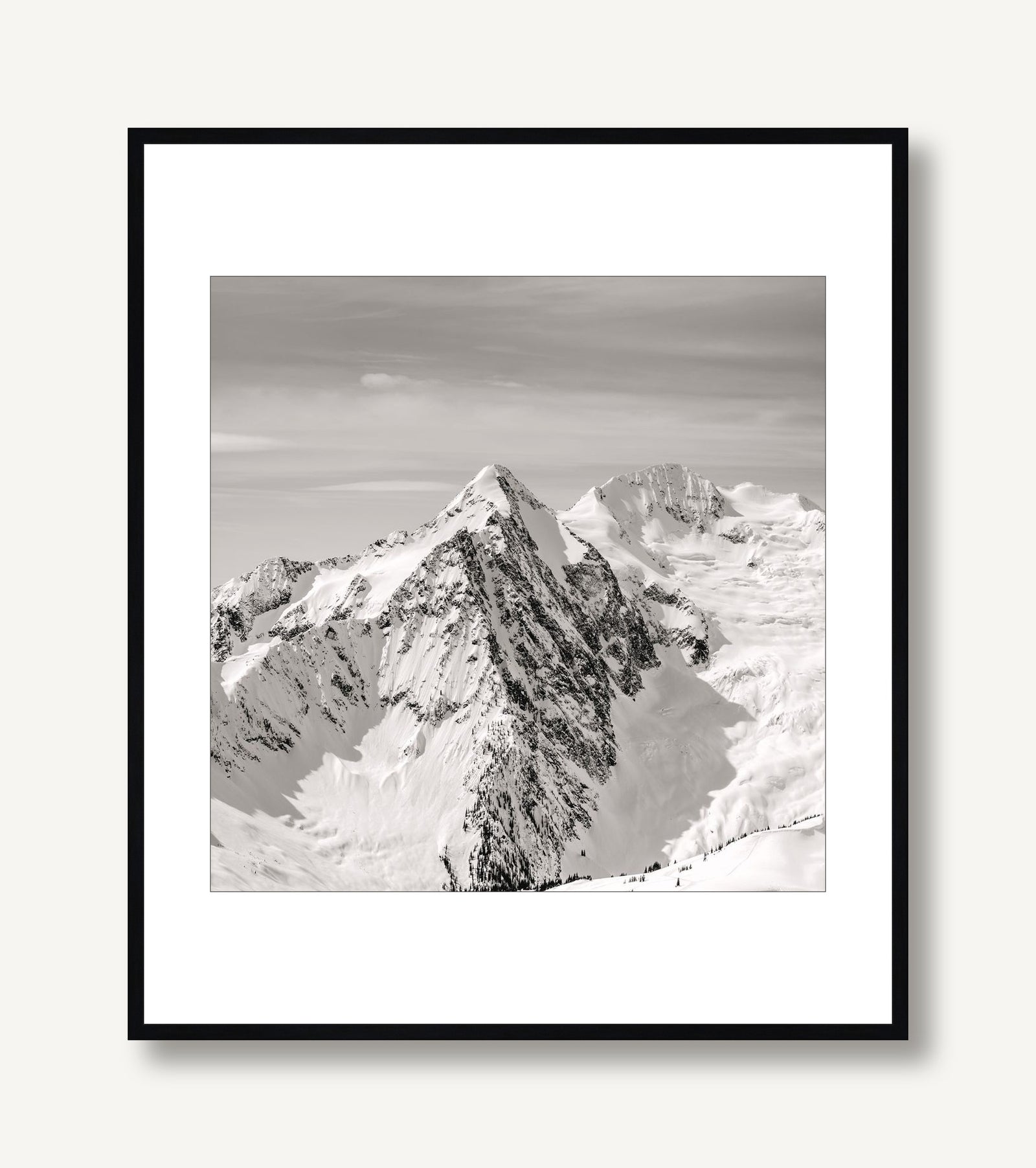 Snowscape 1 framed