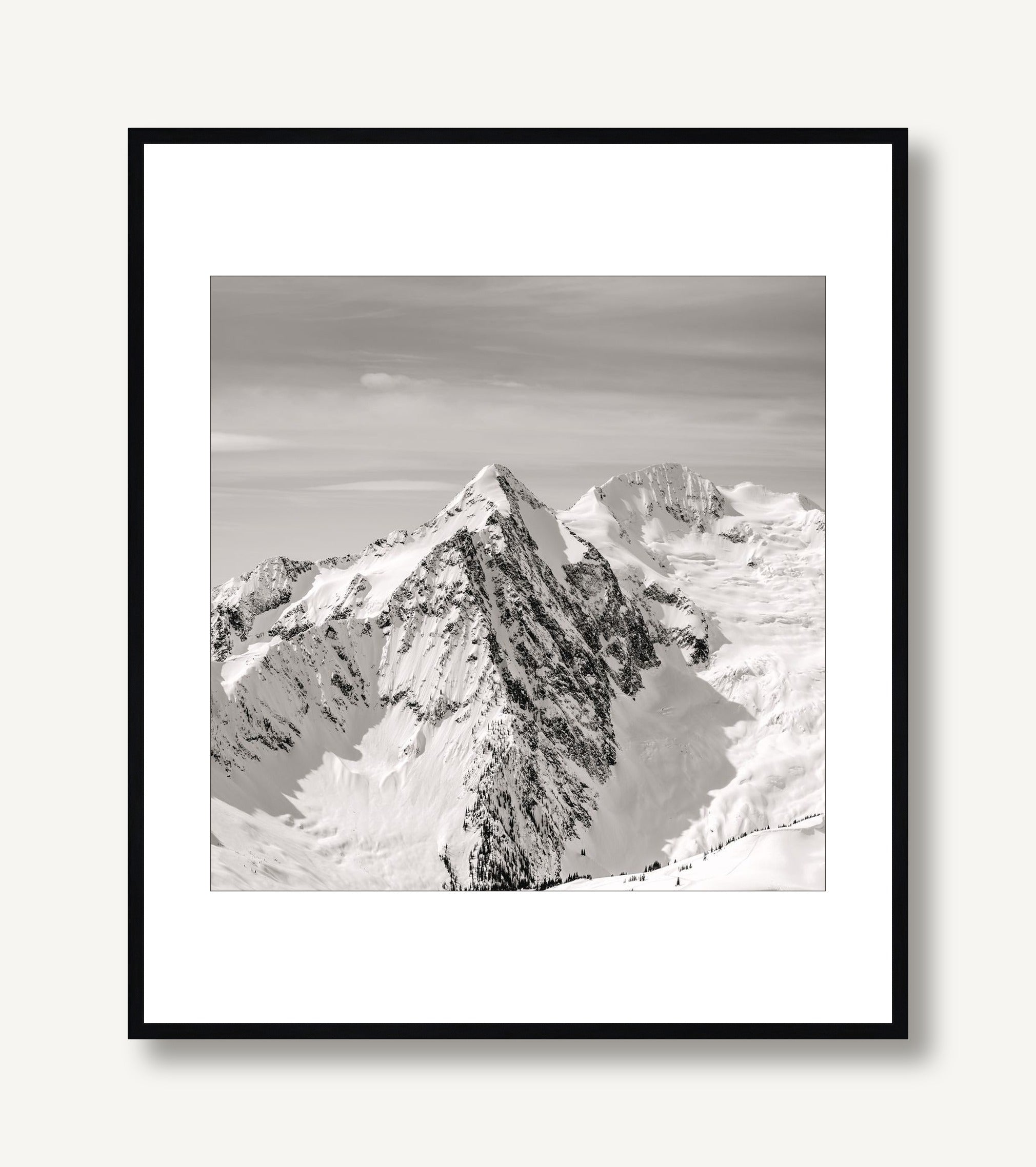 Snowscape 1 framed