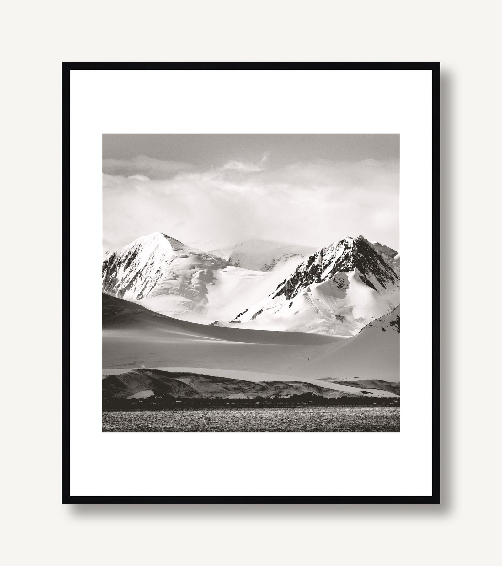 Snowscape 2 framed