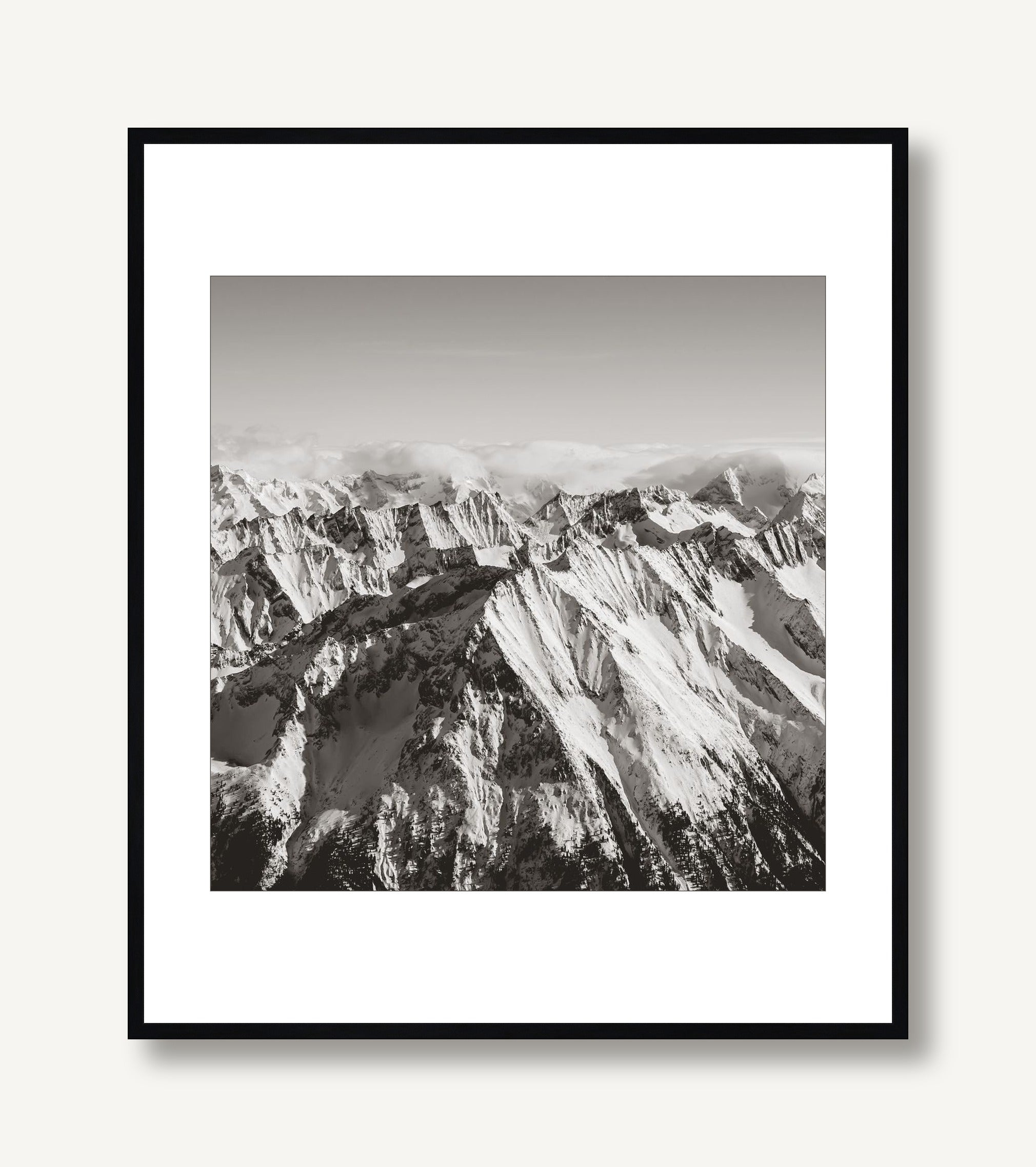 Snowscape 6 framed