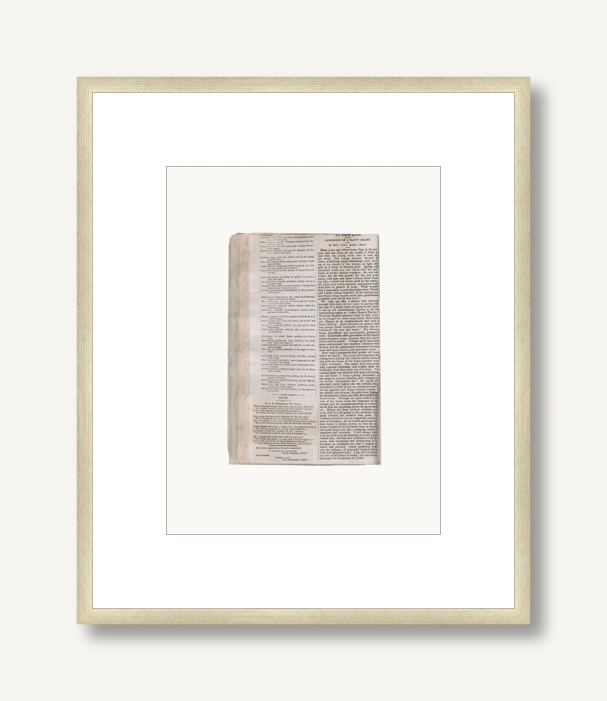 Scrapbook 1824 2 framed