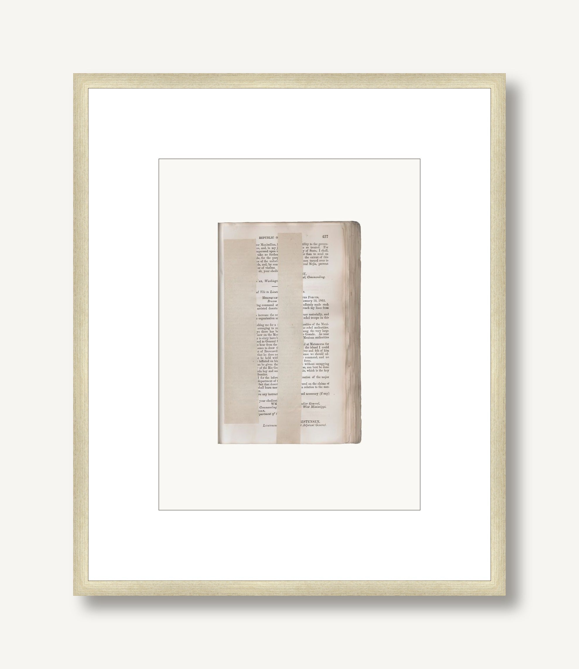 Scrapbook 1824 7 framed