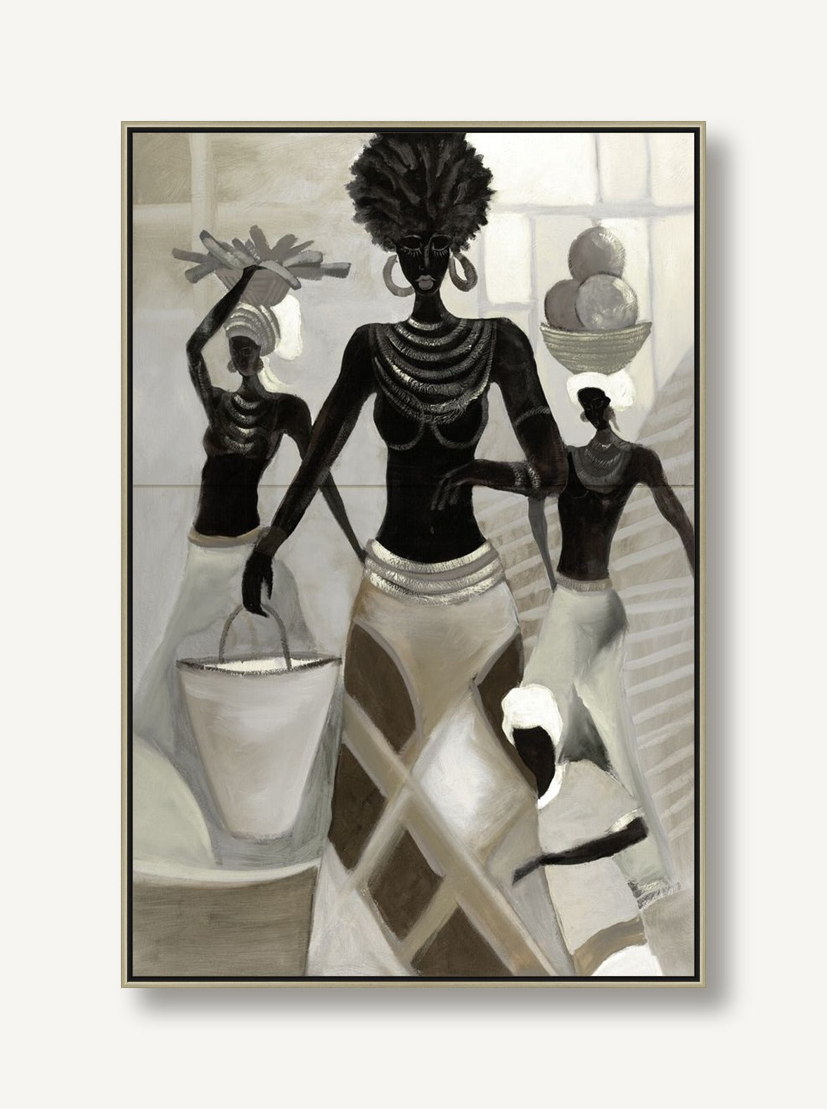 Walking Gracefully 1 framed