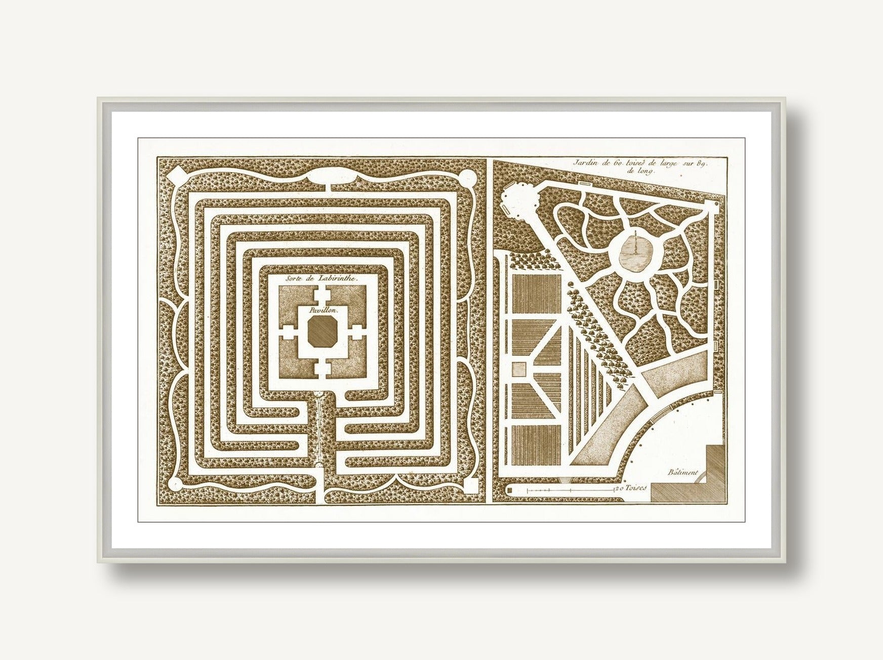Chart Your Journey 3 framed