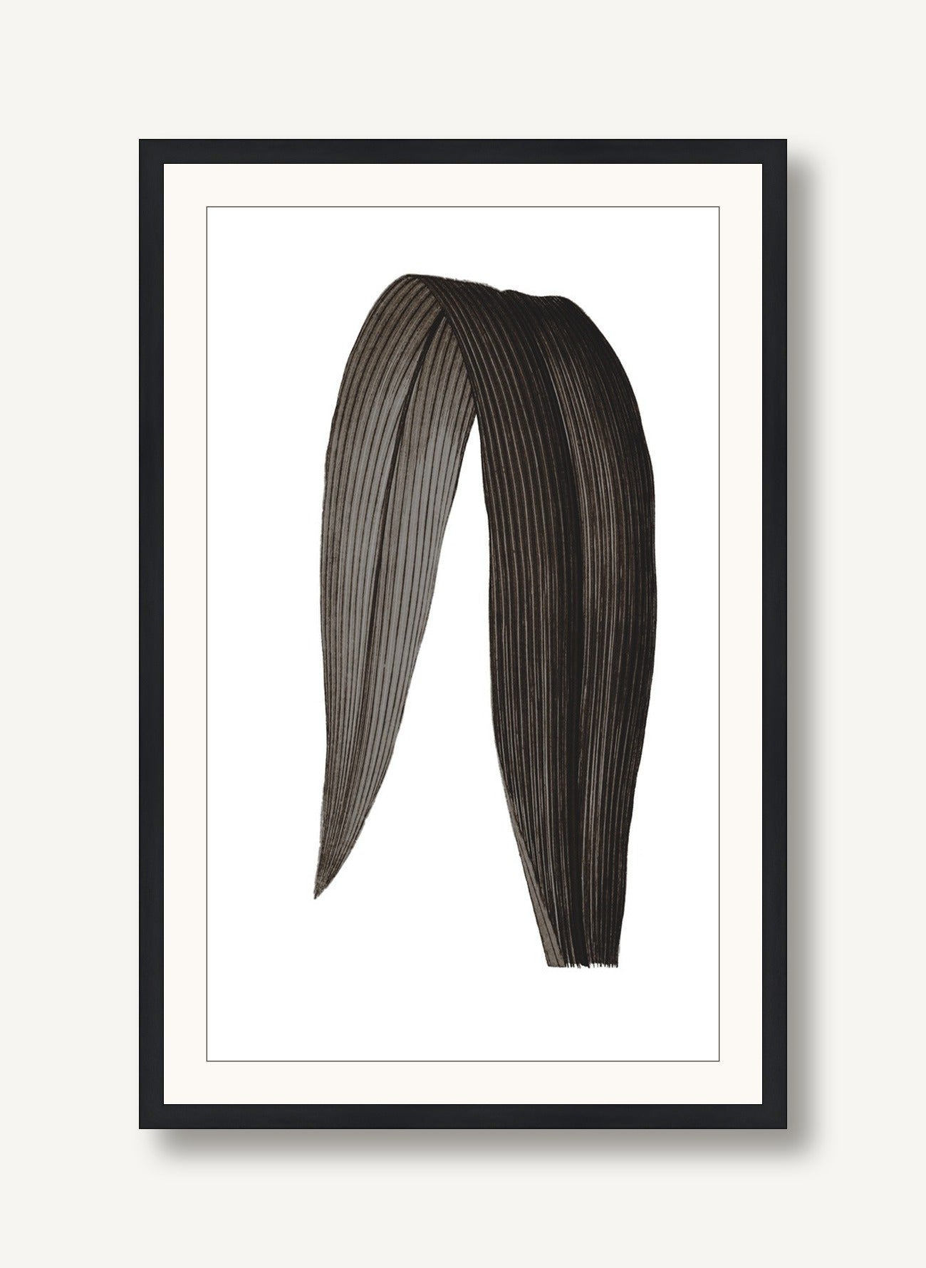 Daily Wish Black 2 framed