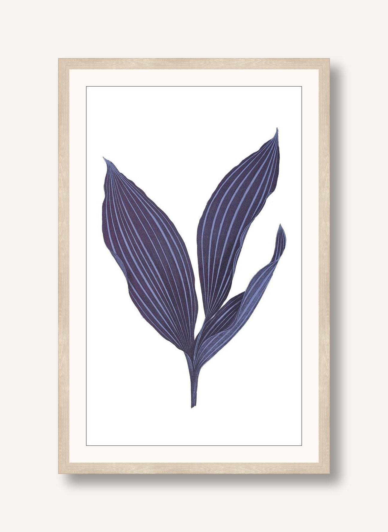 Daily Wish Blue 1 framed