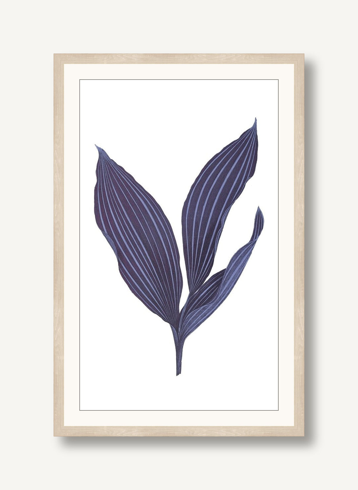 Daily Wish Blue 1 framed
