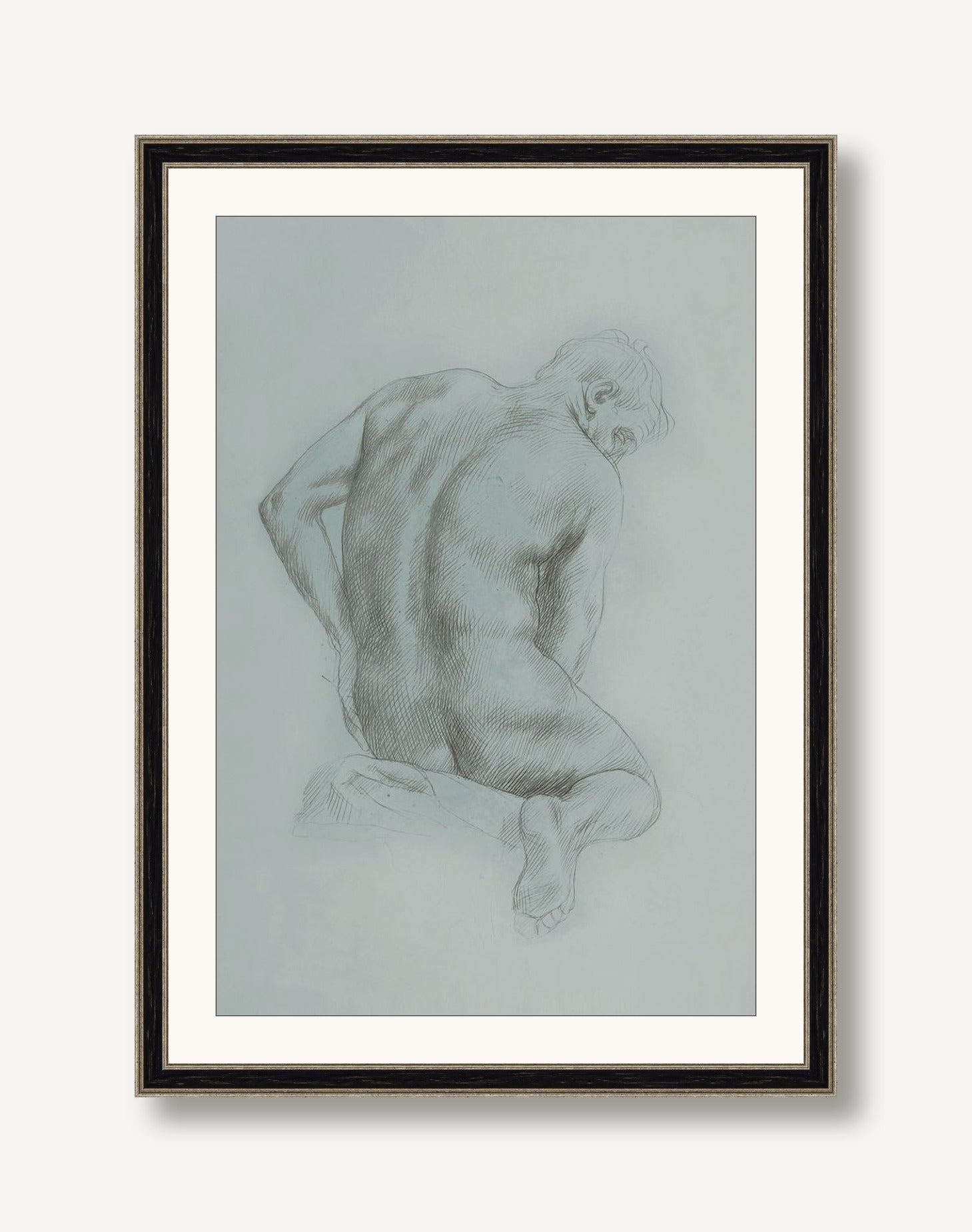 Figure Study 1 framed