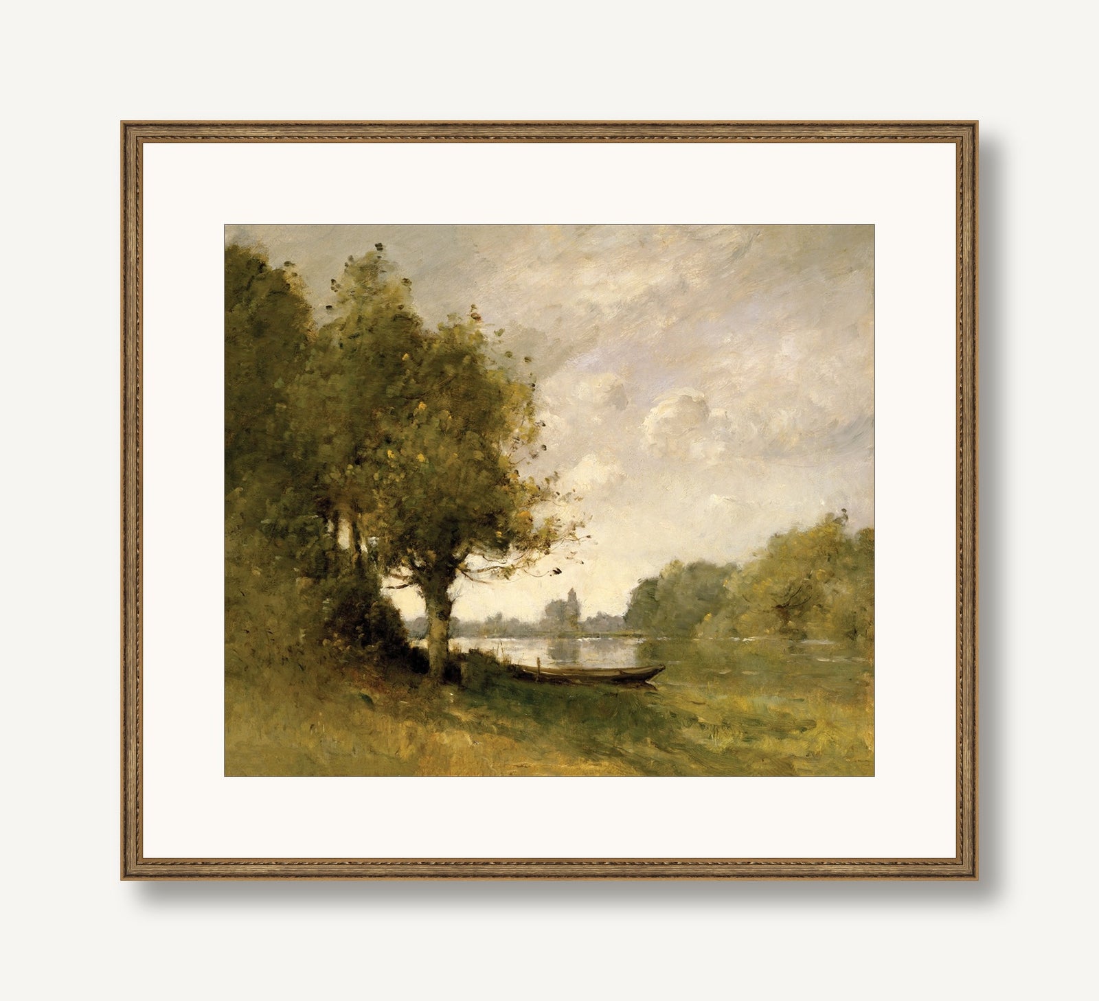 Near the Pond 1 framed