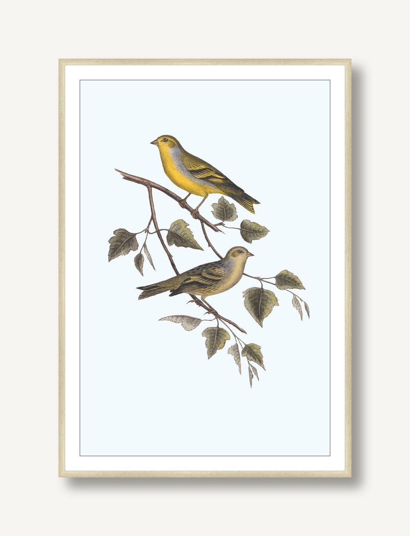 Nesting Navigators Blue 2 framed