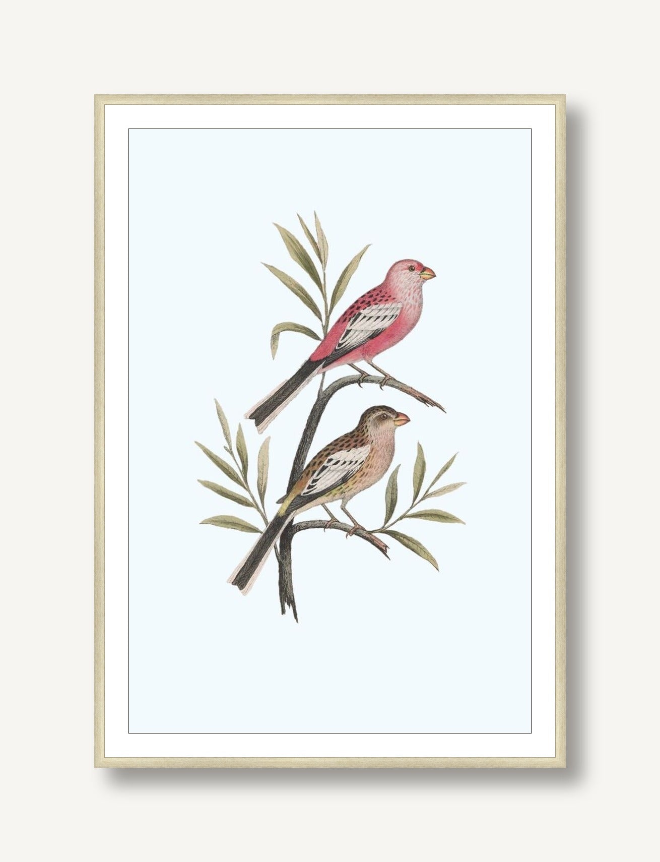 Nesting Navigators Blue 4 framed