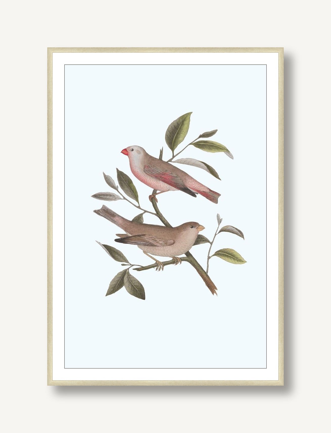 Nesting Navigators Blue 6 framed