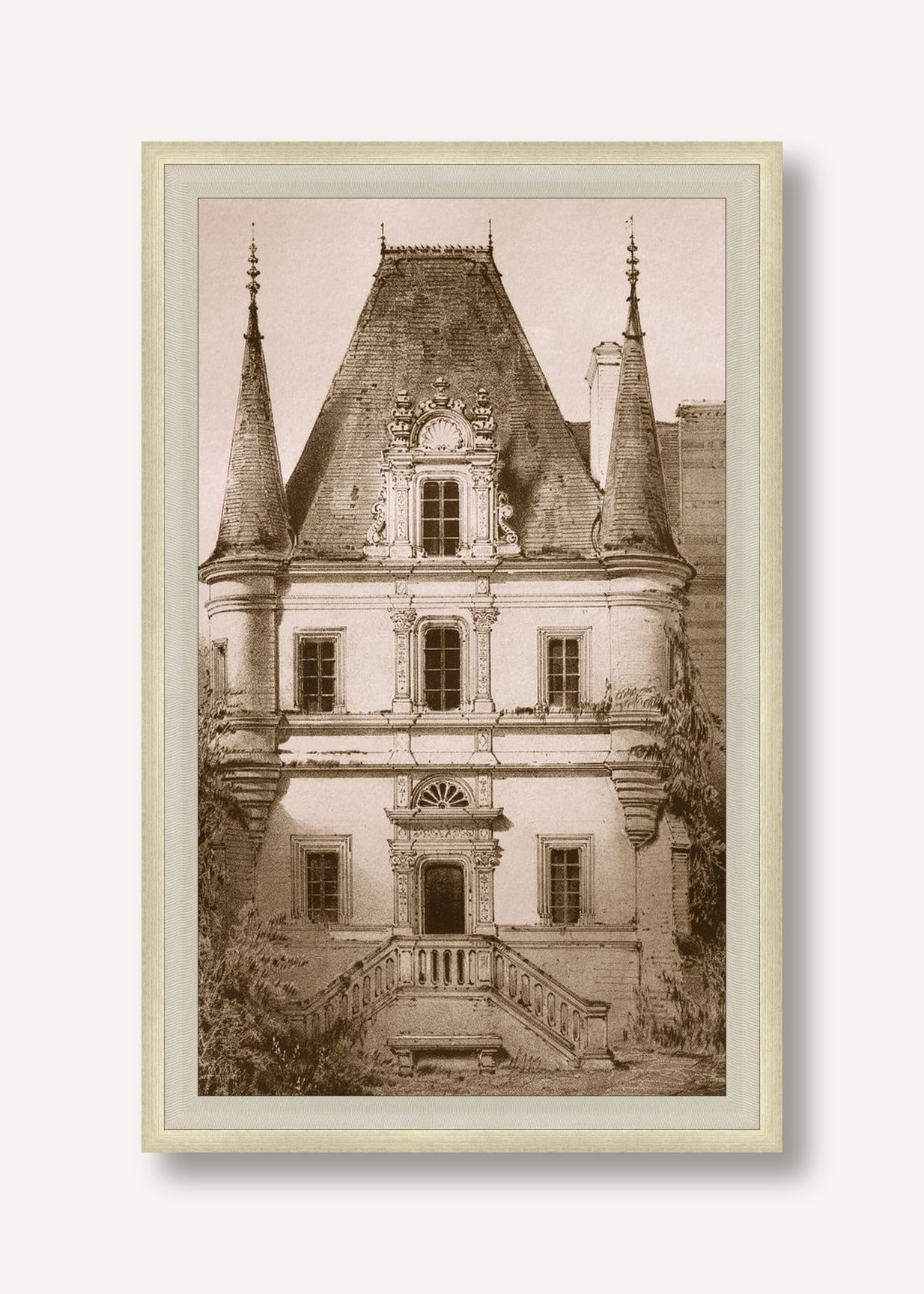 Paris House 1 framed