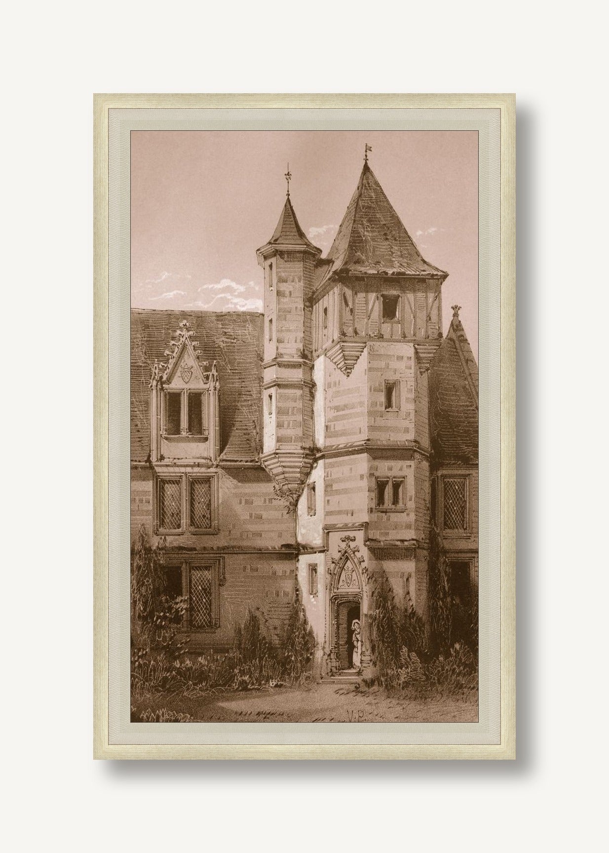 Paris House 5 framed