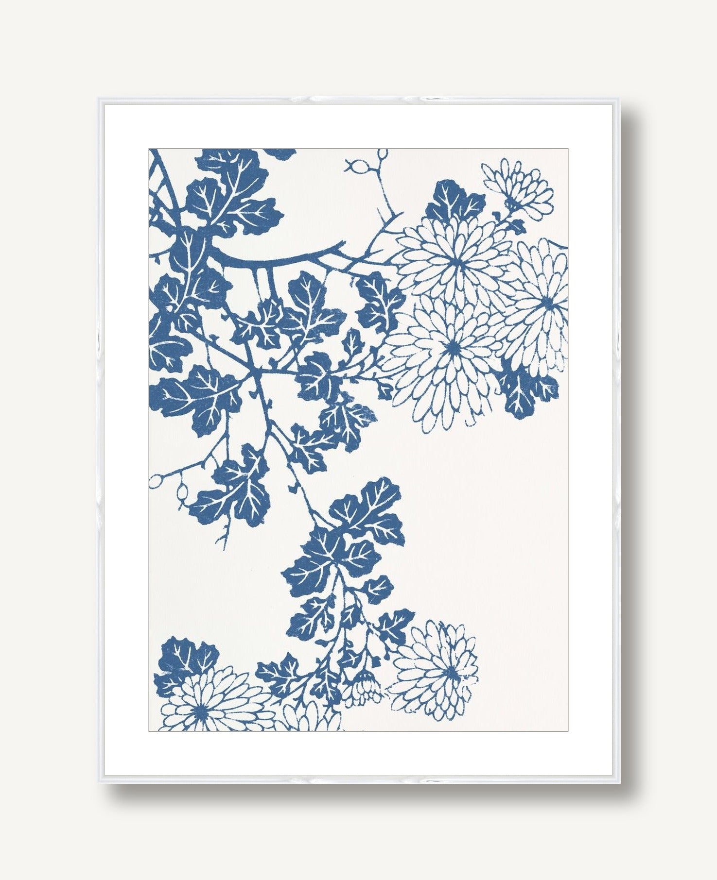 Porcelain Patterns 3 framed