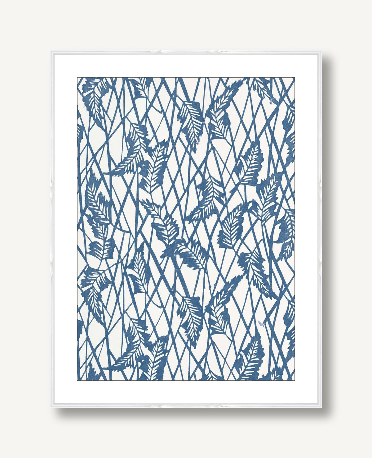 Porcelain Patterns 8 framed
