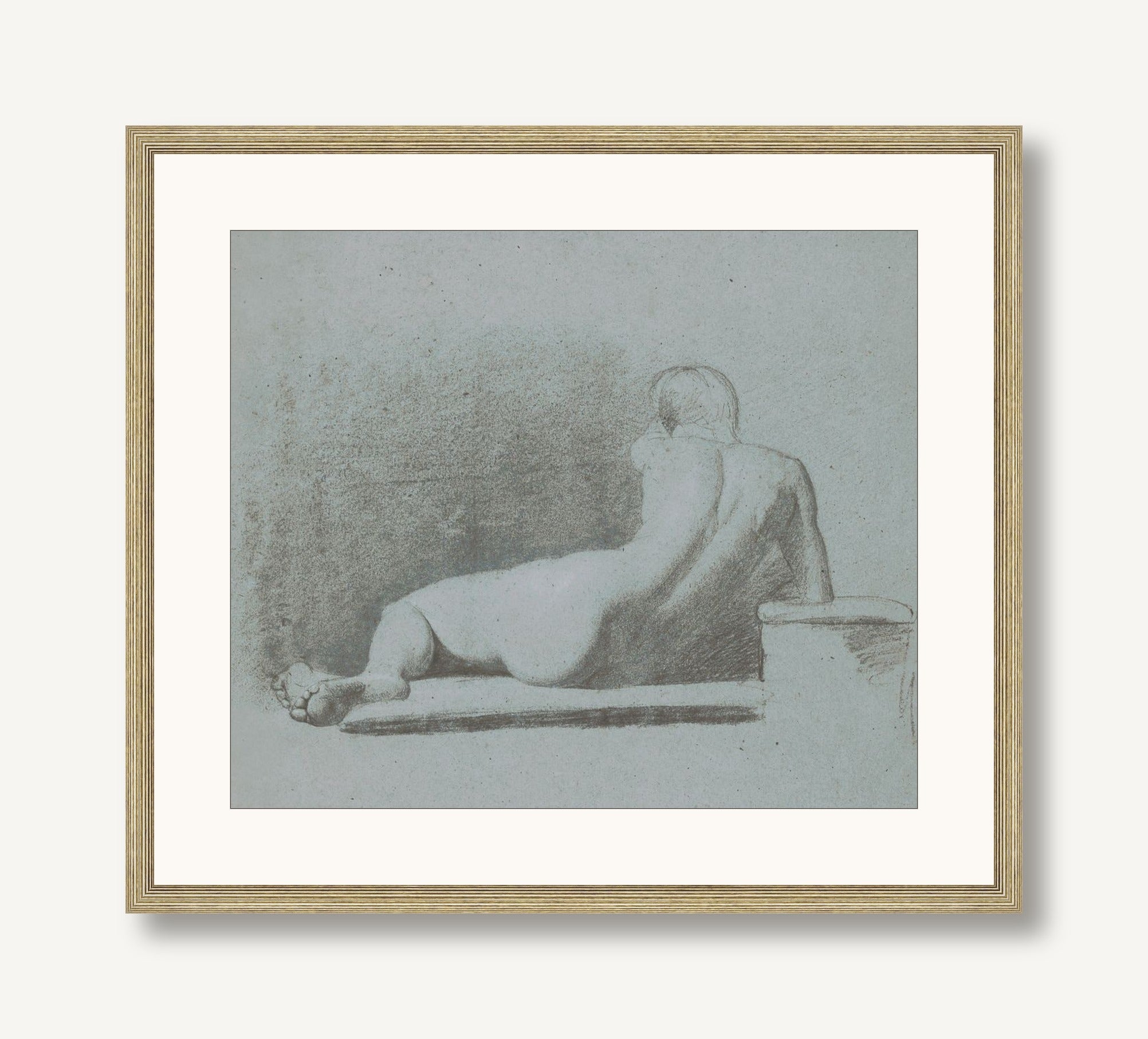 Reclining Figure 1 framed
