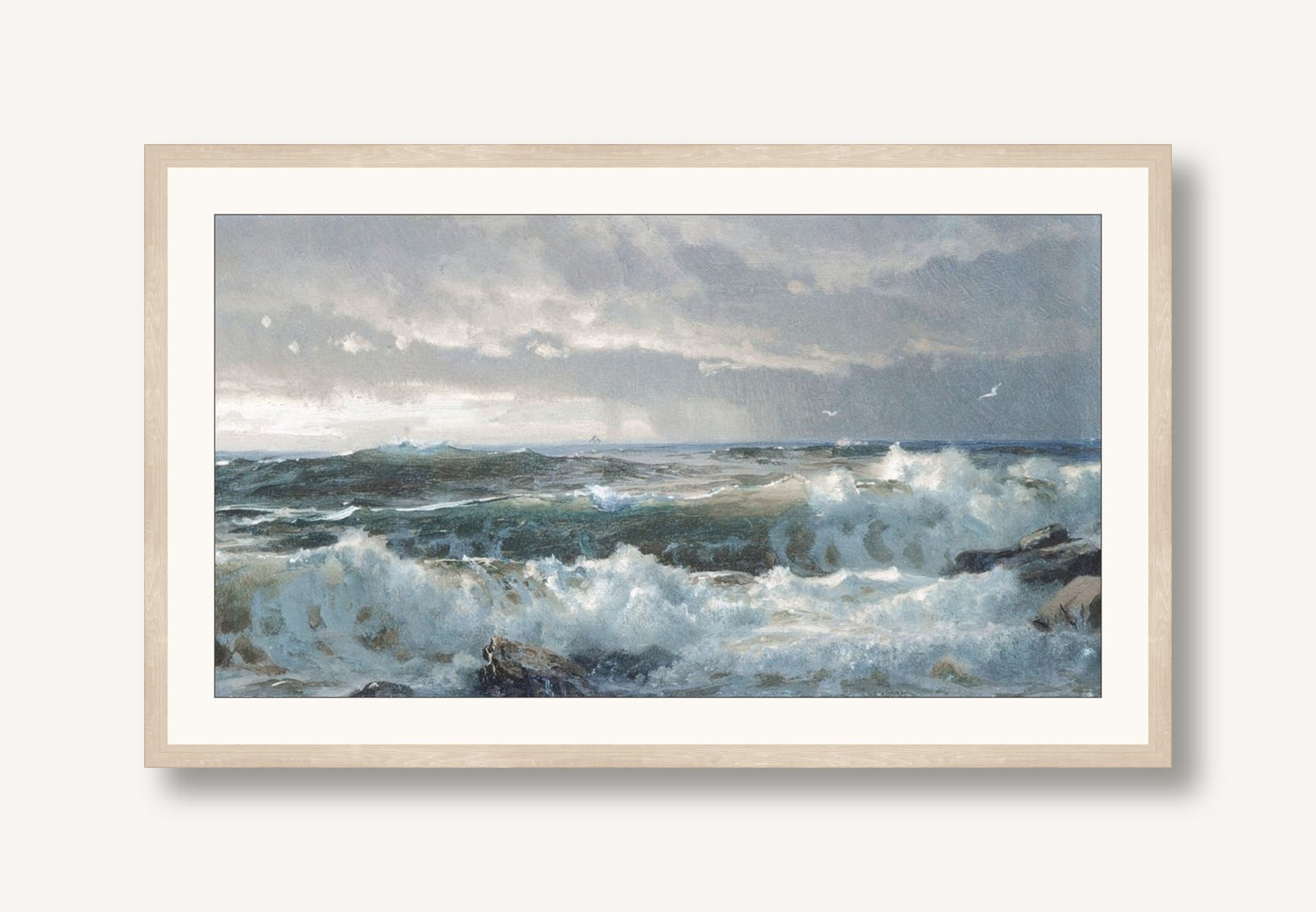 Storms A' Comin 1 framed