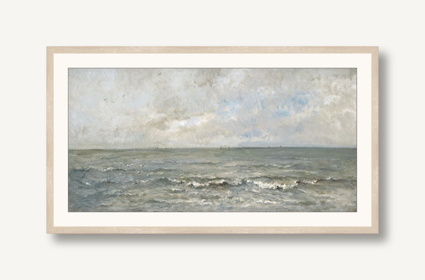 Subdued Waters 1 framed