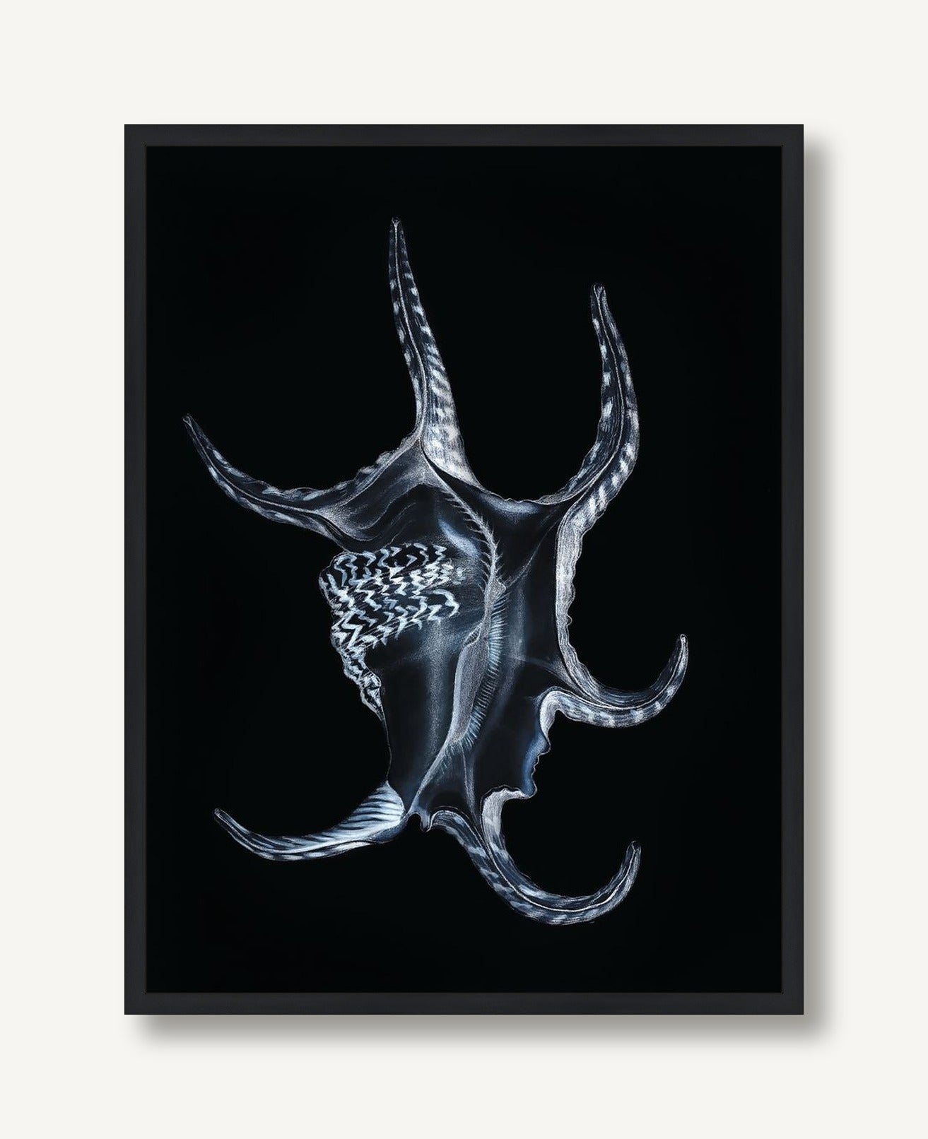 Tidal Blues 3 framed