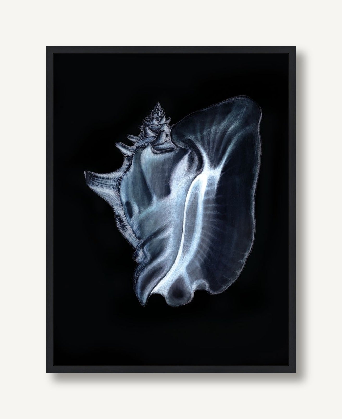 Tidal Blues 4 framed