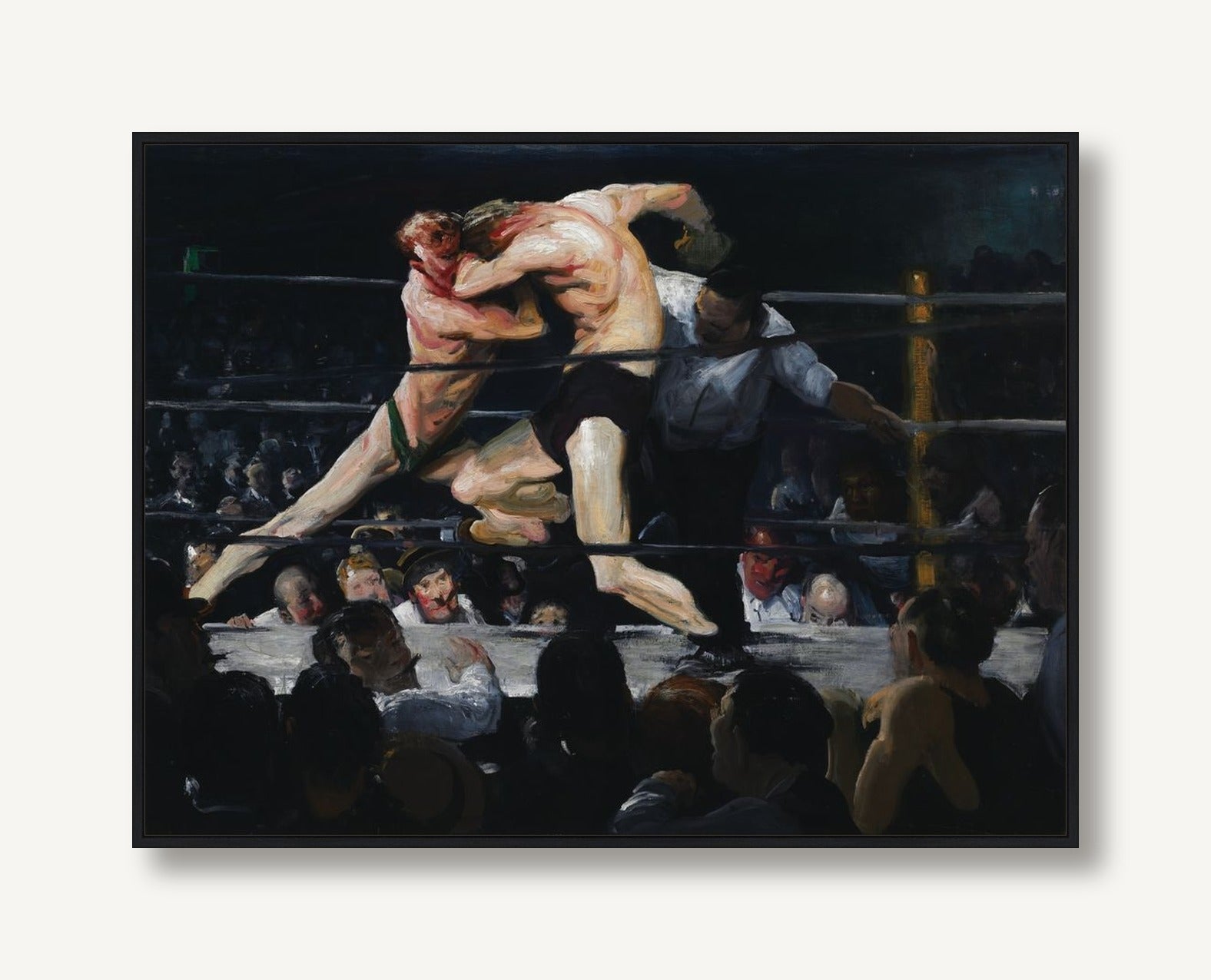 The Match 1 framed