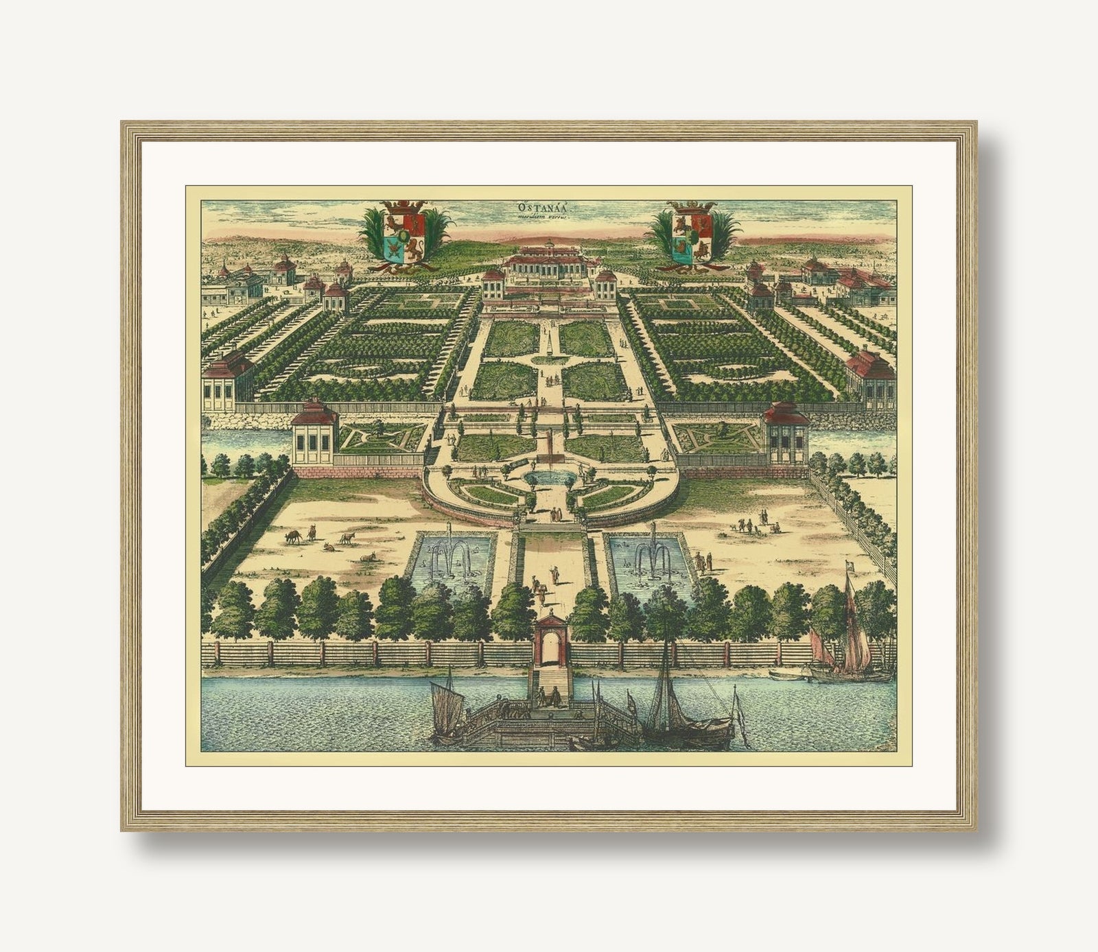 Verdant Visions 4 framed