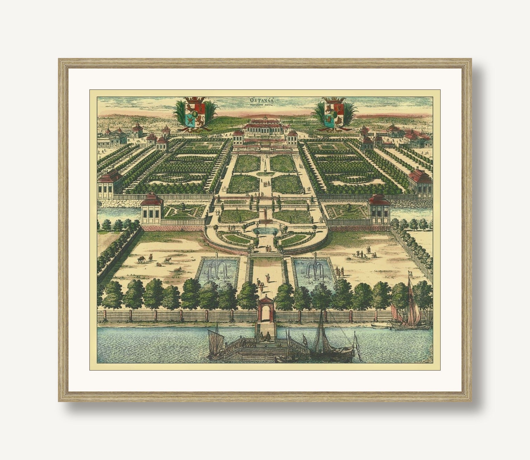 Verdant Visions 4 framed
