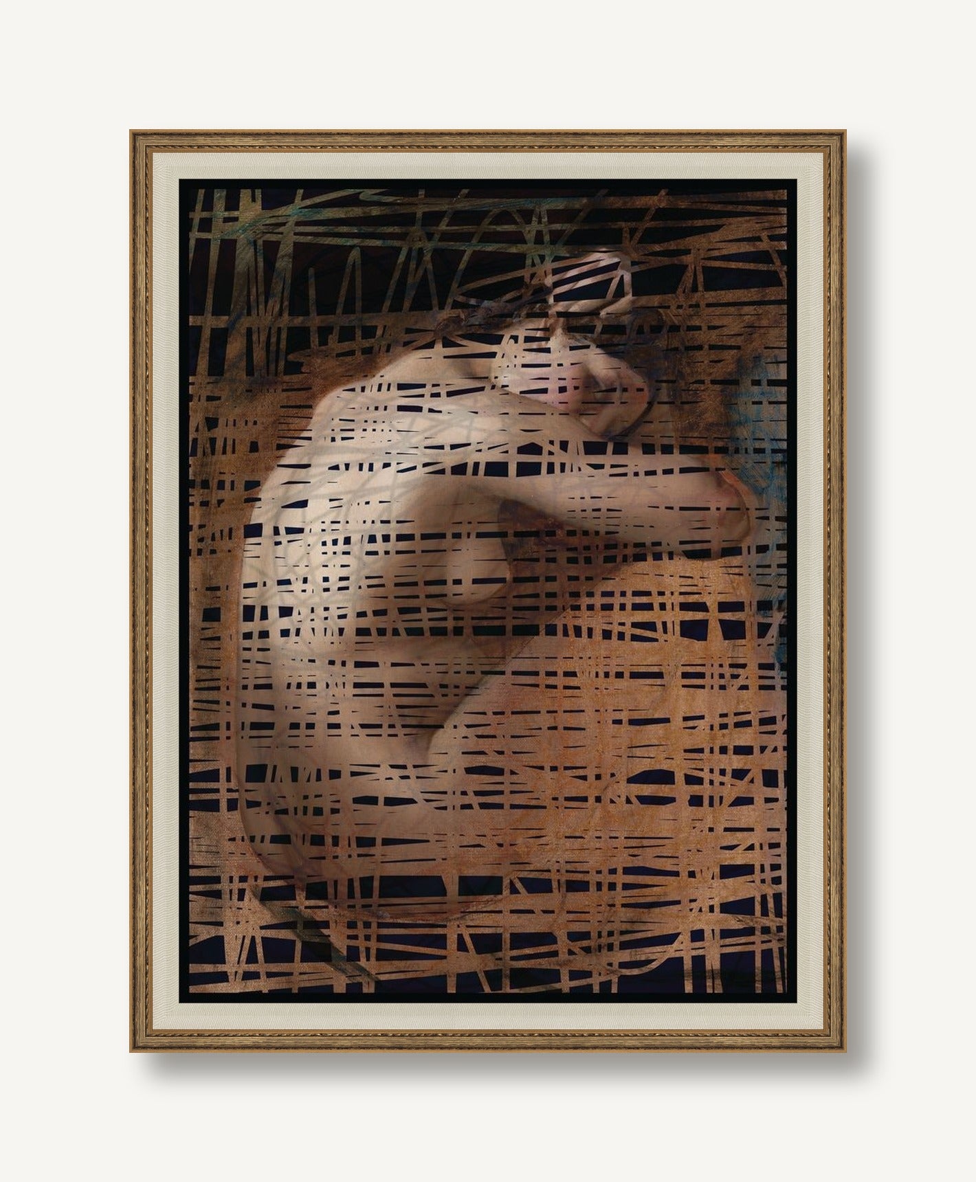 Woven Together 1 framed