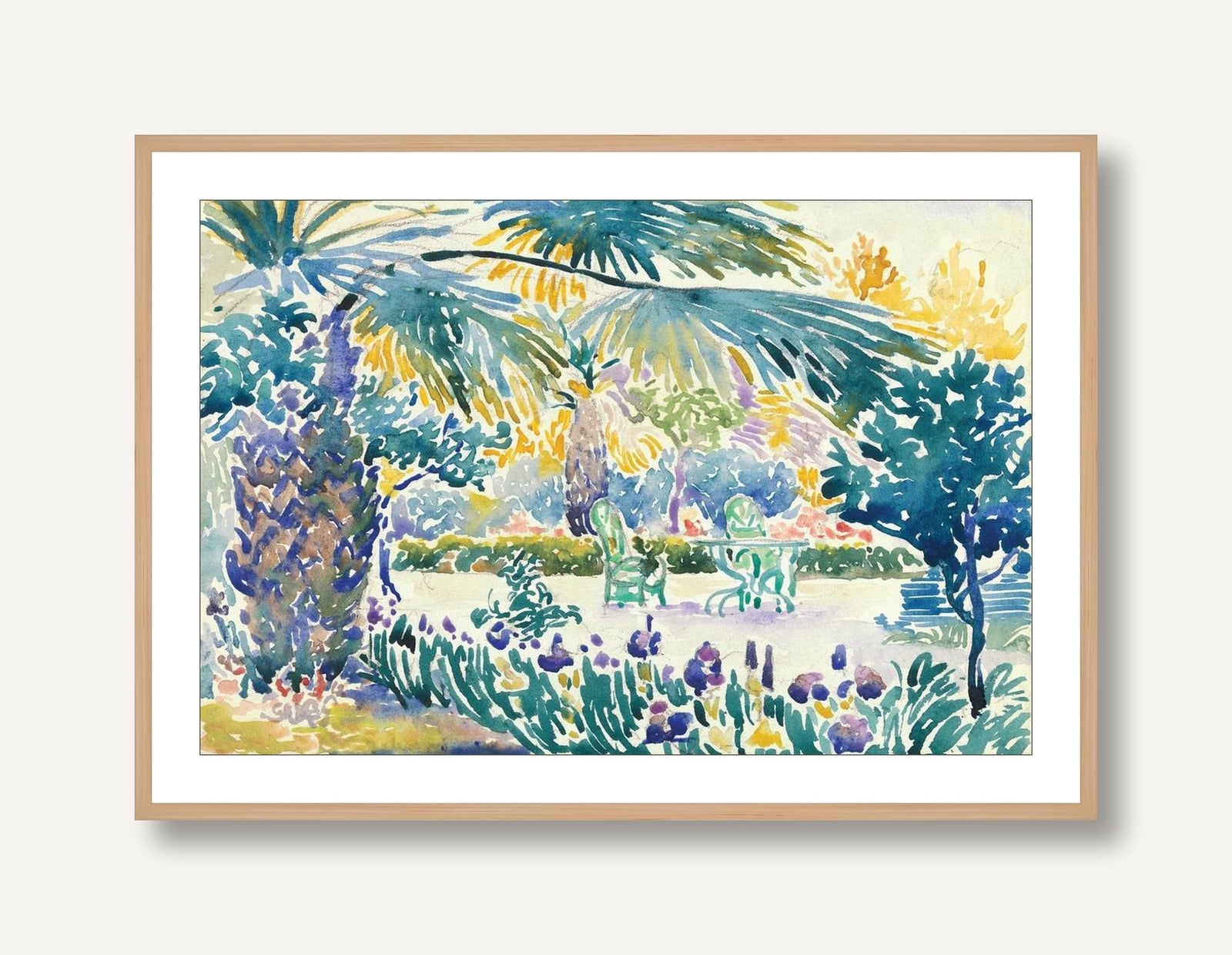 Warm Days 1 framed