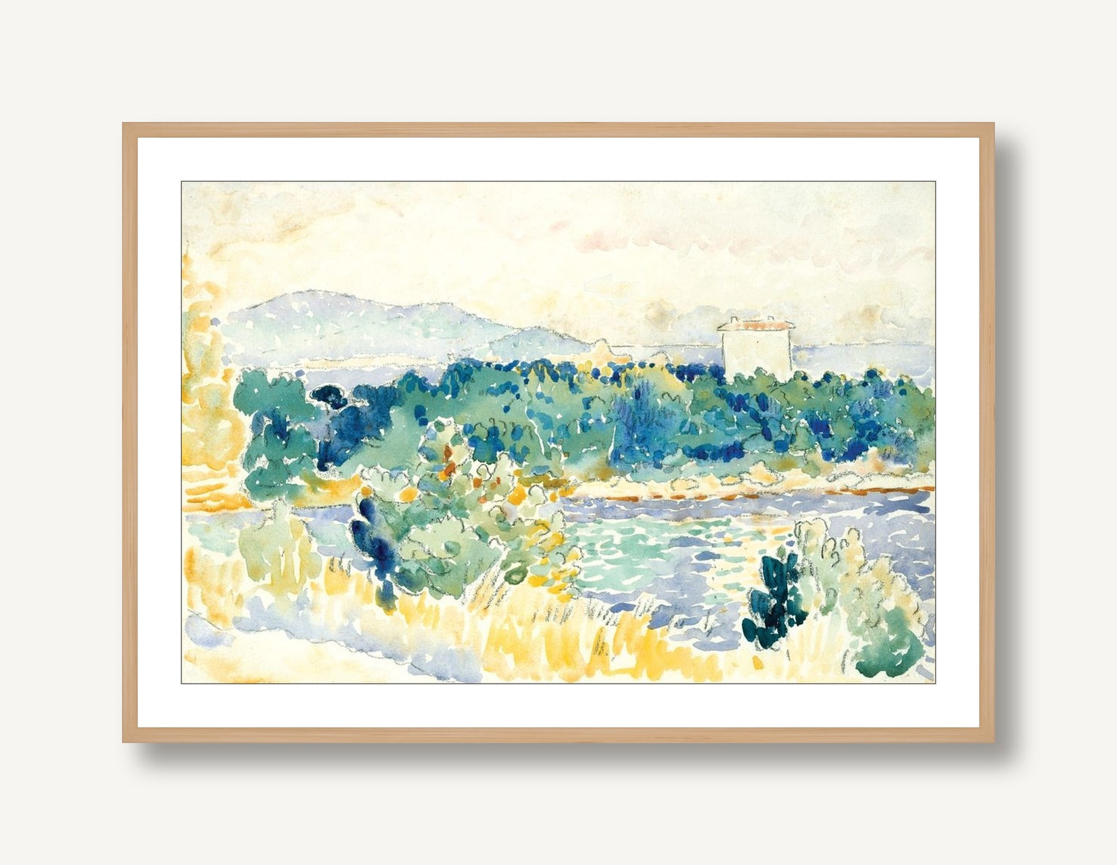 Warm Days 4 framed