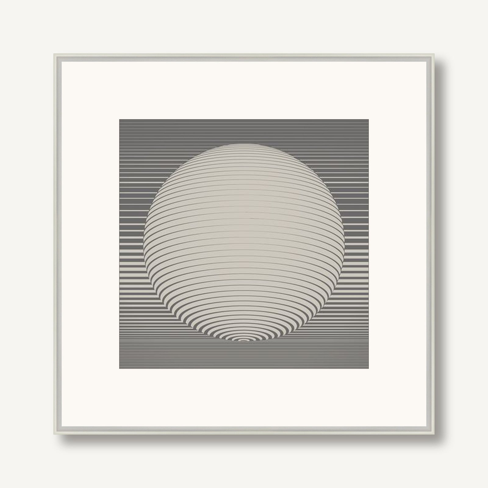 All Around Is Nothing 5 framed