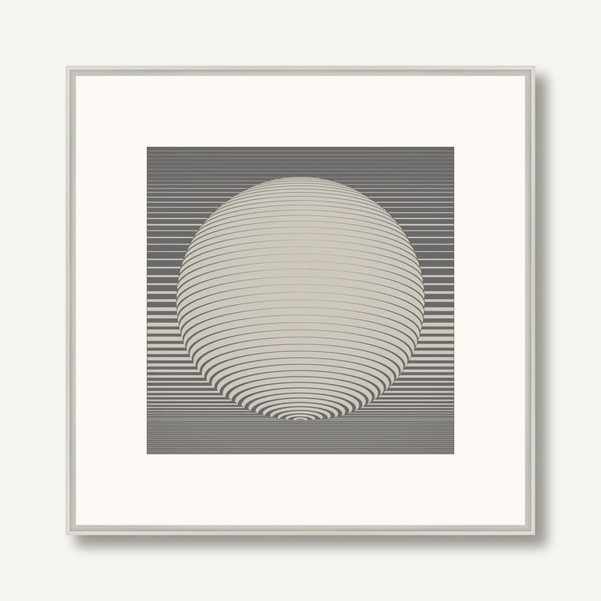 All Around Is Nothing 5 framed