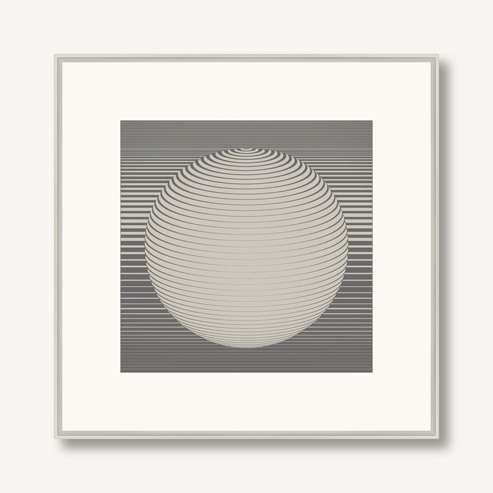 All Around Is Nothing 6 framed