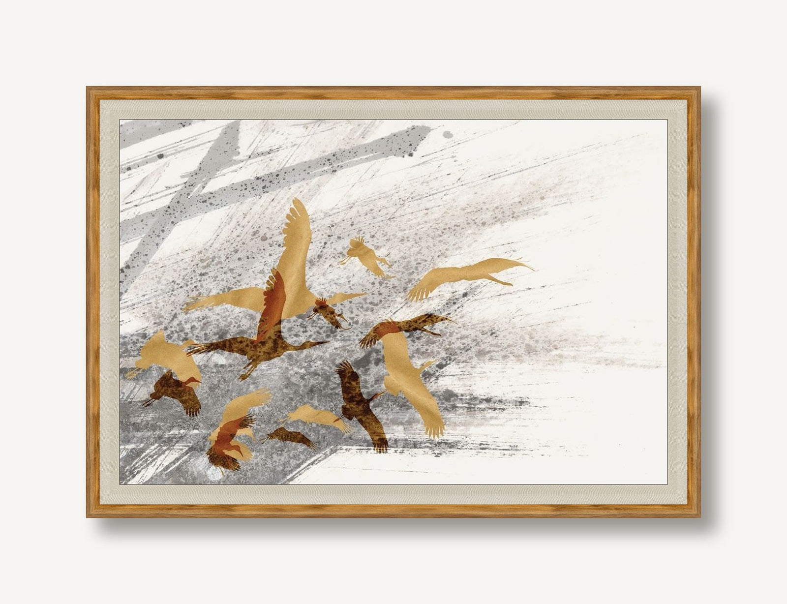 Fervent Flight 1 framed