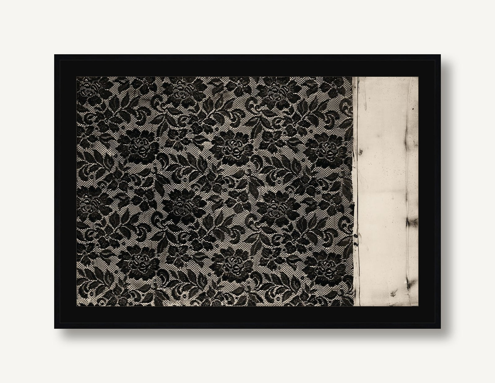 Lace Noir 1 framed