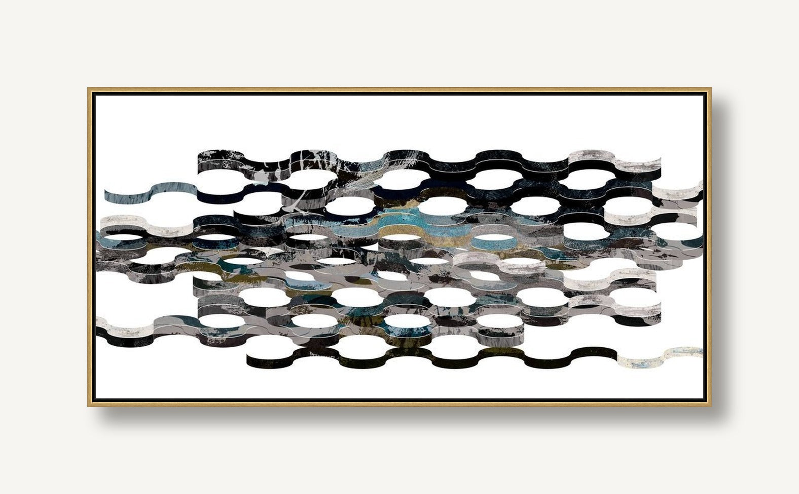 Nostalgic Undulation 1 framed
