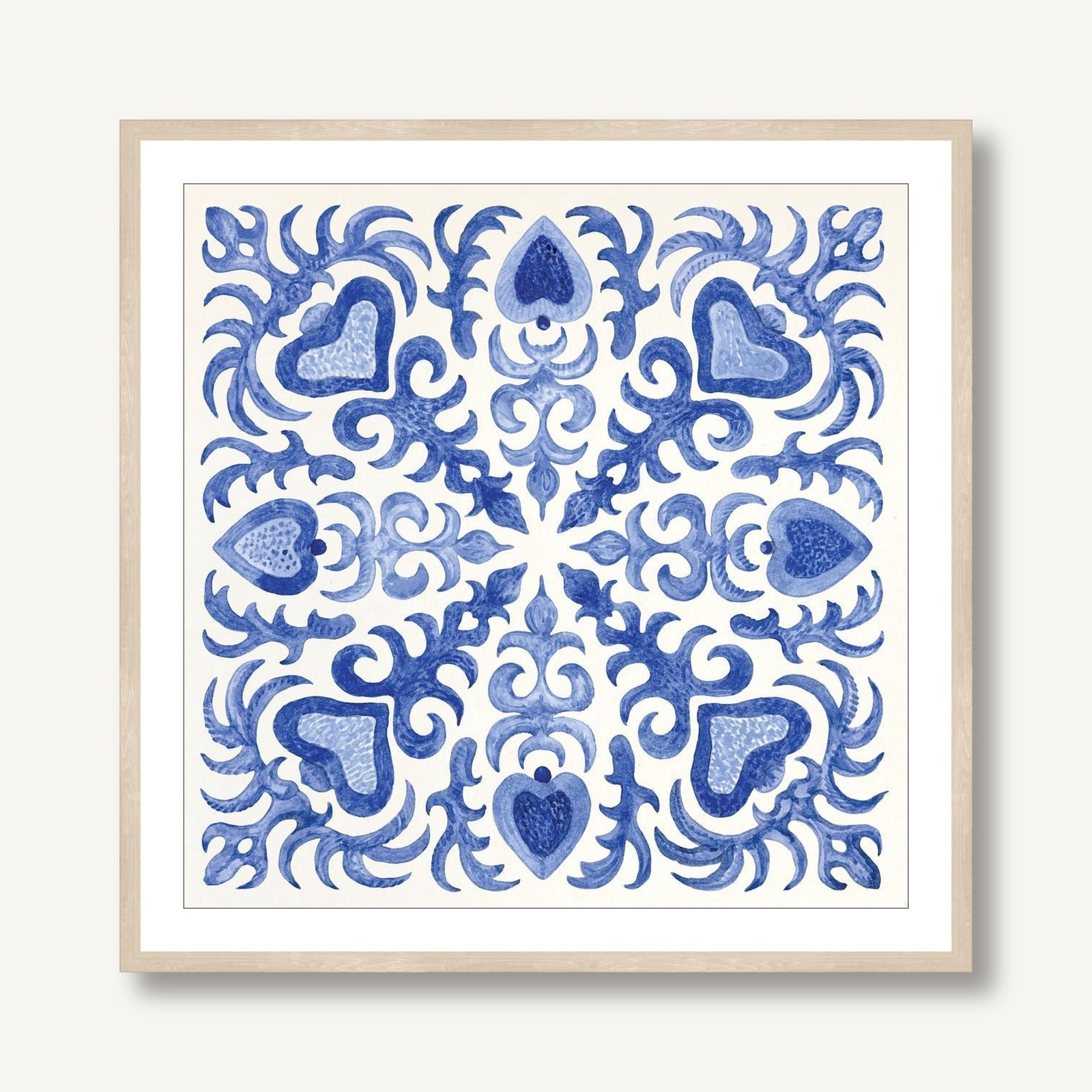 Ornate Tiles 5 framed
