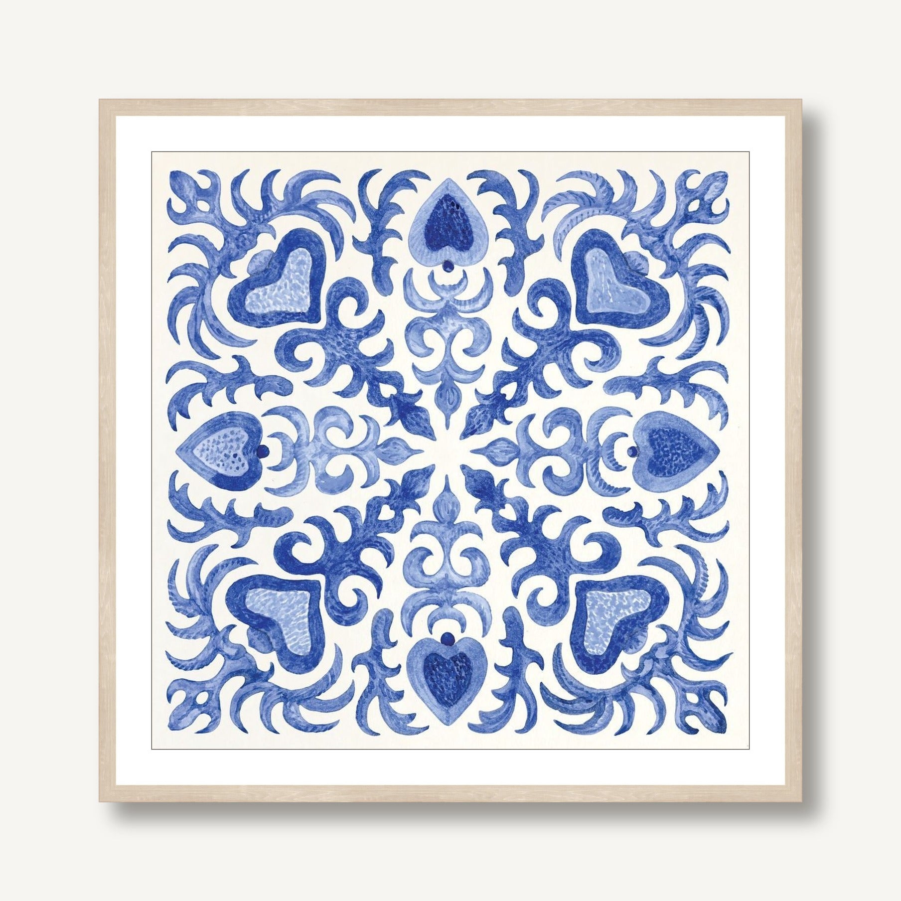 Ornate Tiles 5 framed