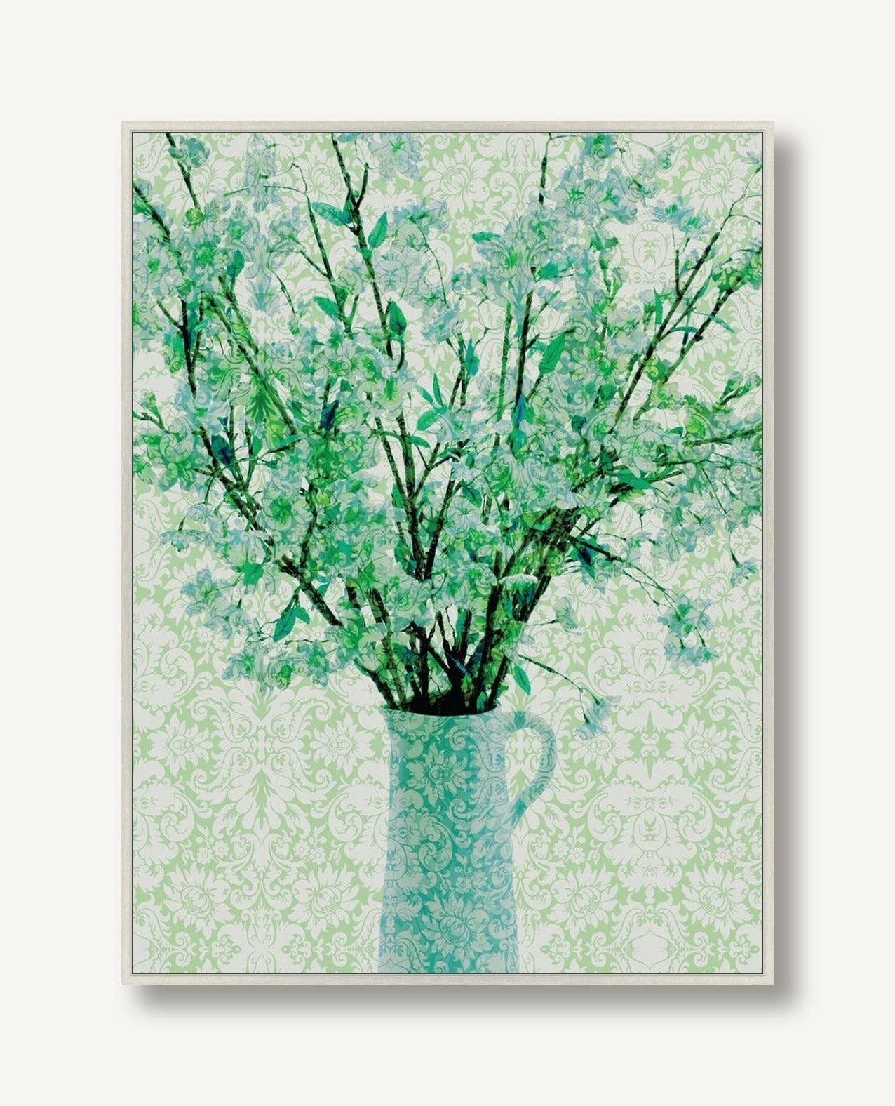 Paper Bouquet 2 framed